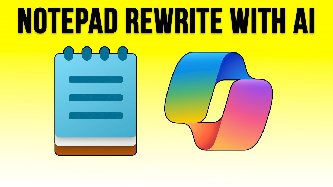How to Use the New AI Rewrite Feature in Windows Notepad