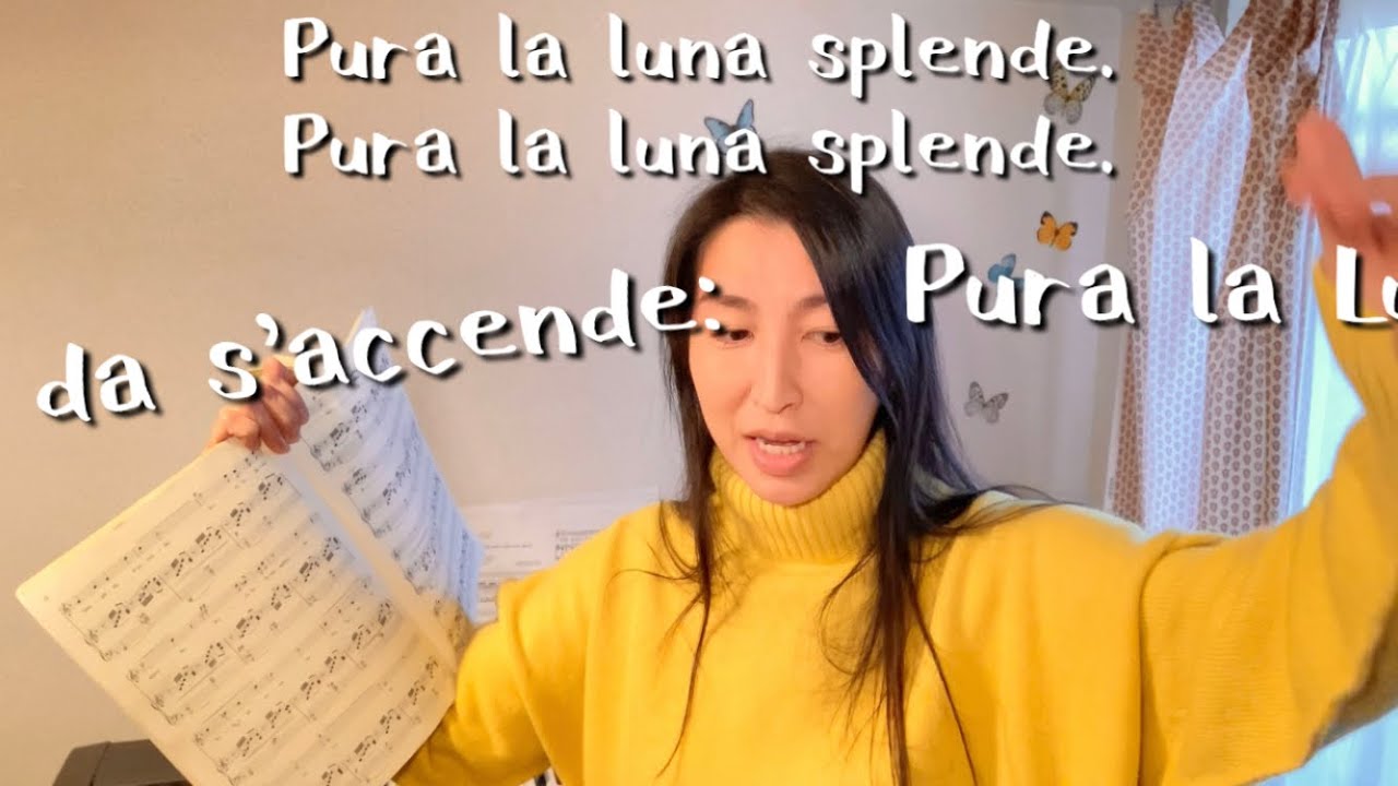 歌唱レクチャー 32: La serenata その3
