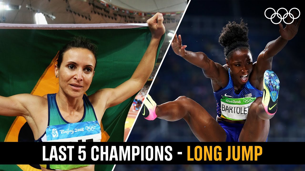 Women's Long Jump 🥇 Last 5 Champions!