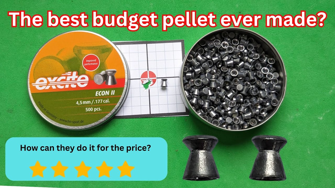 The cheapest air rifle pellets are actually amazing! I now use them myself.. Econ11