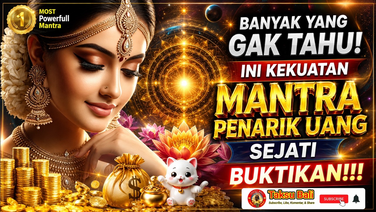 Luangkan Waktumu Mendengarkan Mantra Ini Setiap Hari 💵 Rejeki, Uang Mengalir Deras ke Rekening Anda
