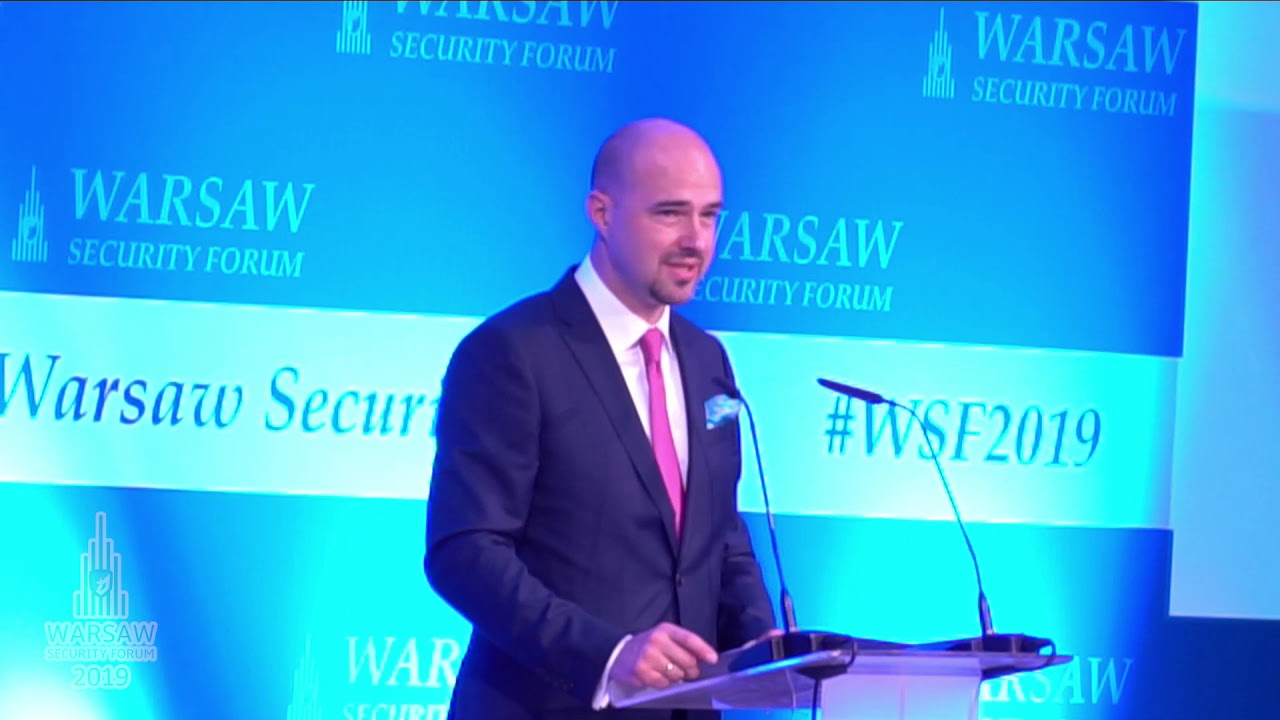 Warsaw Security Forum 2019 | WELCOMING REMARKS - Zbigniew Pisarski