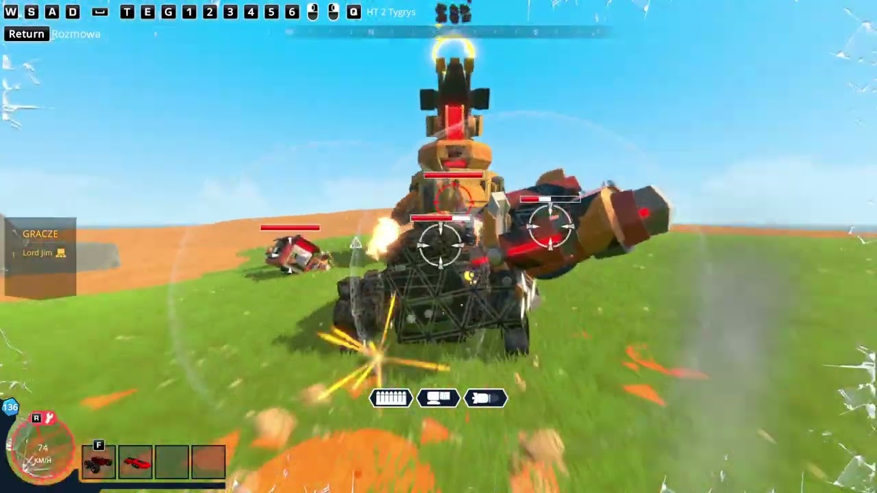 Trailmakers - test bojowy czougu
