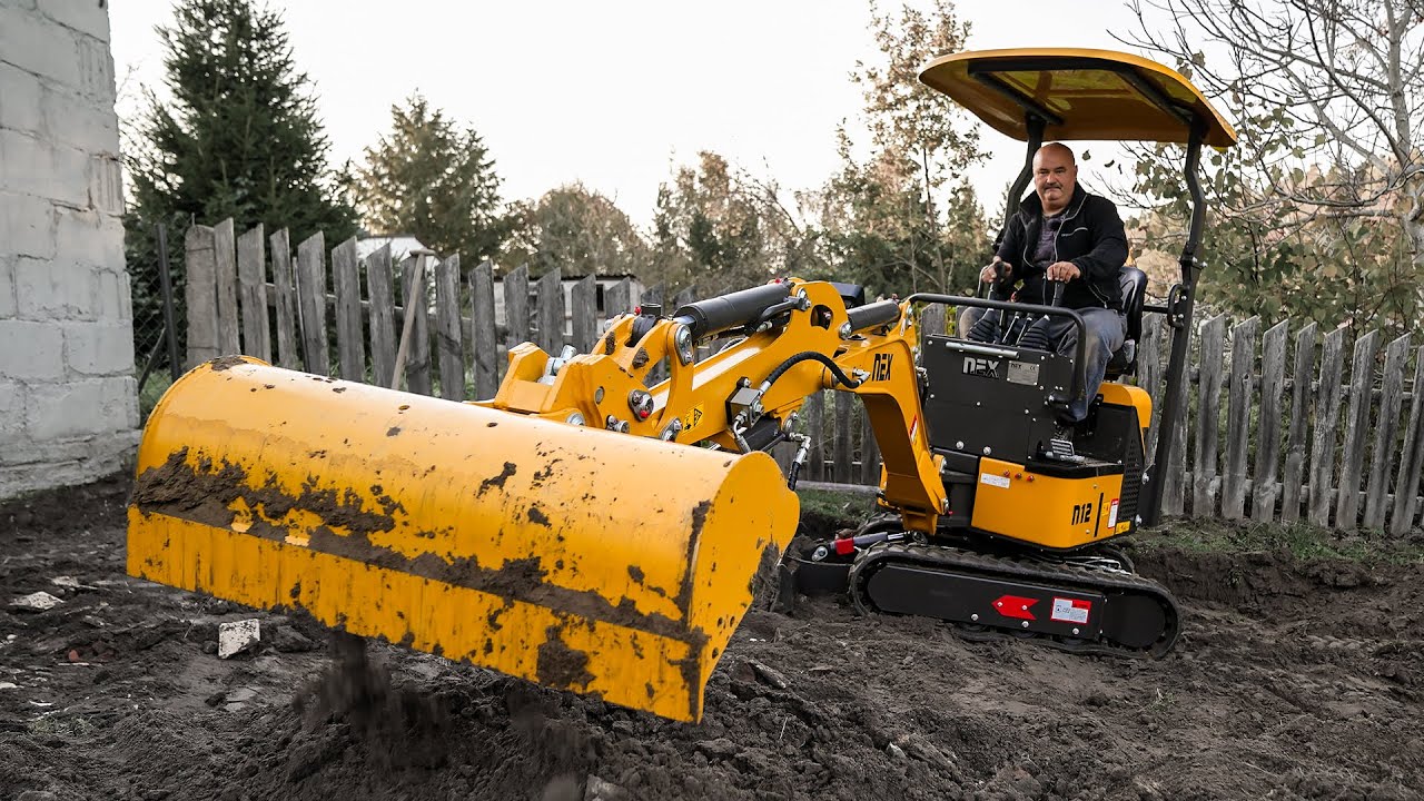 PIERWSZE KROKI z MINIKOPARKĄ NEX N12 - od ZERA do OPERATORA