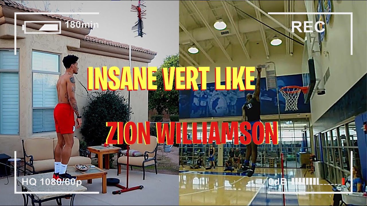 How to INCREASE vert like MICHAEL PURDIE & ZION WILLIAMSON !!!