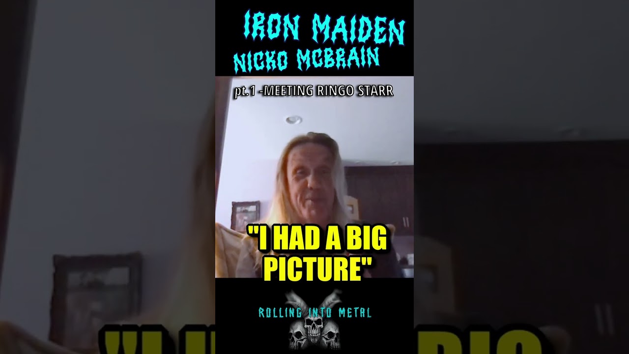 IRON MAIDEN'S NICKO MCBRAIN pt1 - MEETING RINGO STARR 