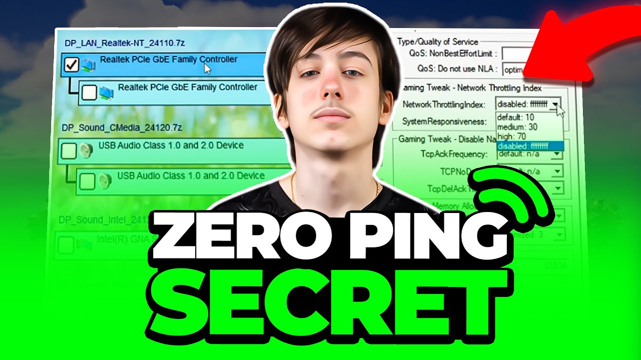Получите 0 PING и 0 DELAY в Fortnite, как профессионалы! 😱 (Руководство по снижению пинга 2025)