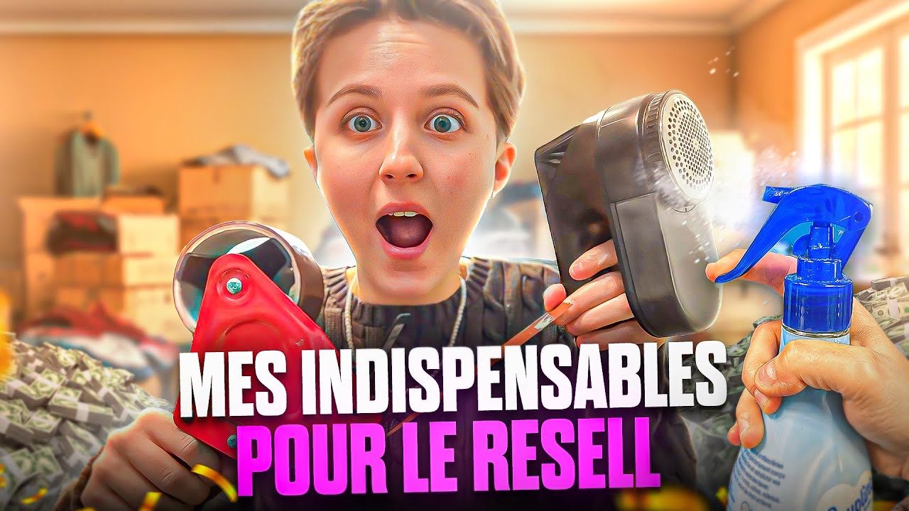 Mes indispensables pour le resell Vinted en 2025