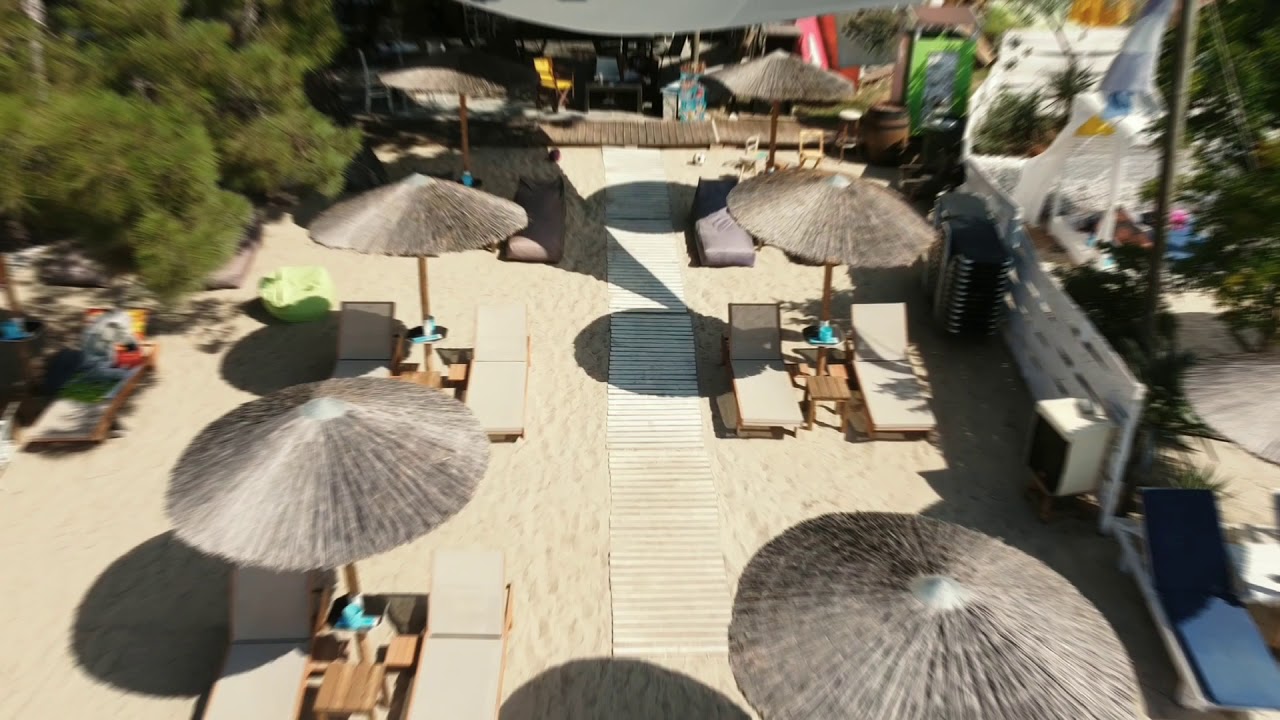 Elia Beach Bar Thassos Greece