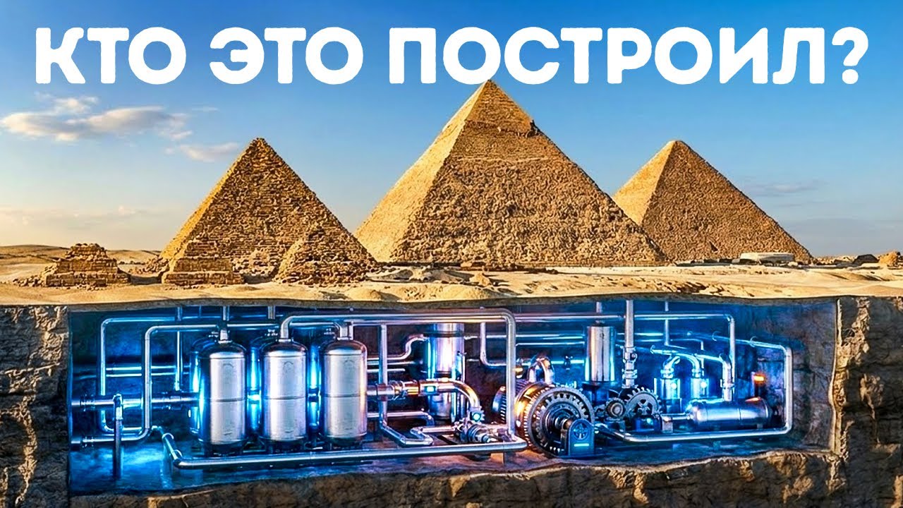 Новые сканирования раскрывают нечто странное под пирамидами