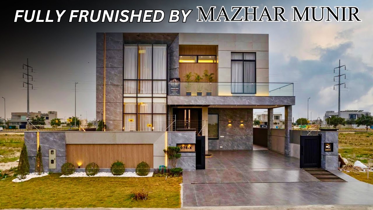 1 Kanal Fully Furnished by MAZHAR-MUNIR Stardom House For Sale DHA Lahore