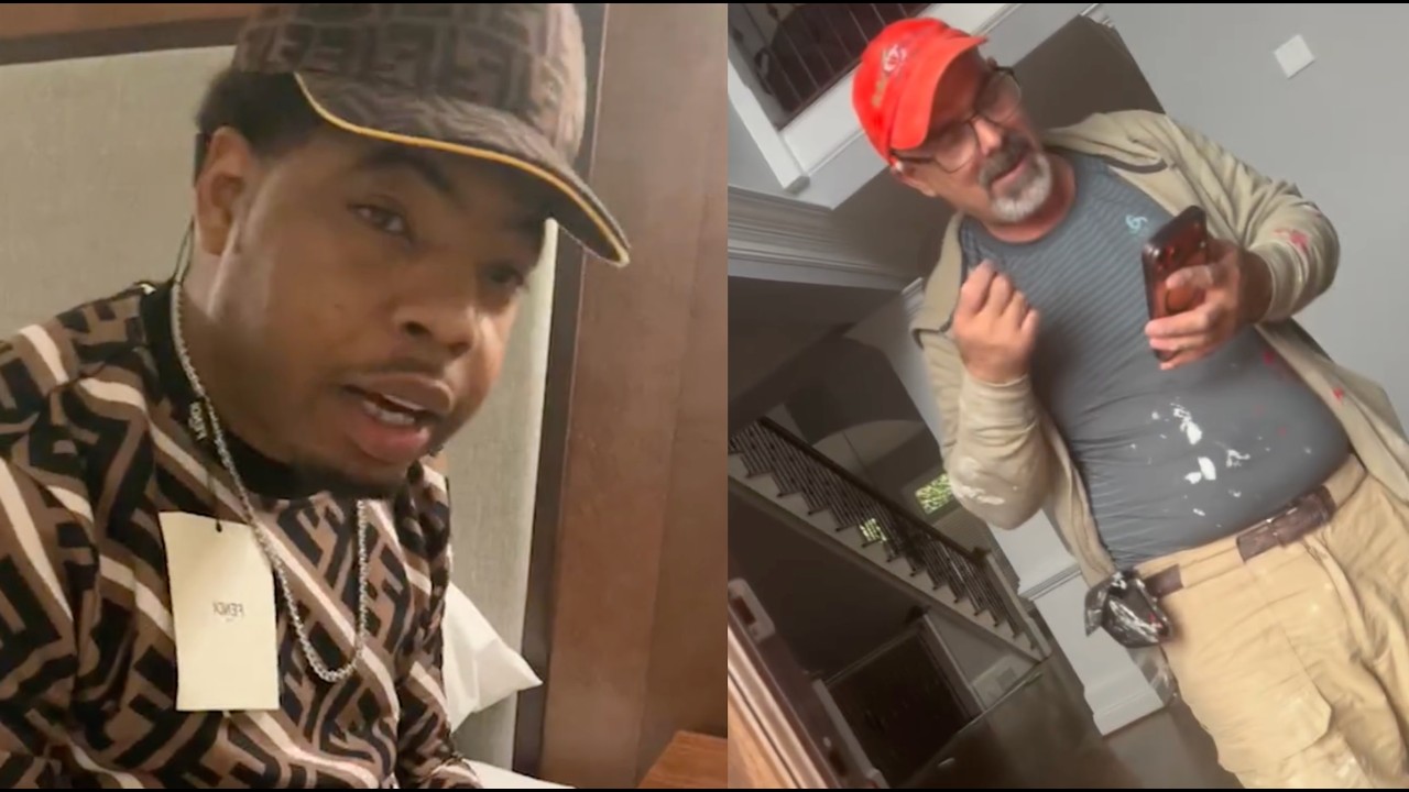 Webbie GOES OFF On Construction Worker For Trying To Overcharge Him After Work At His Mansion