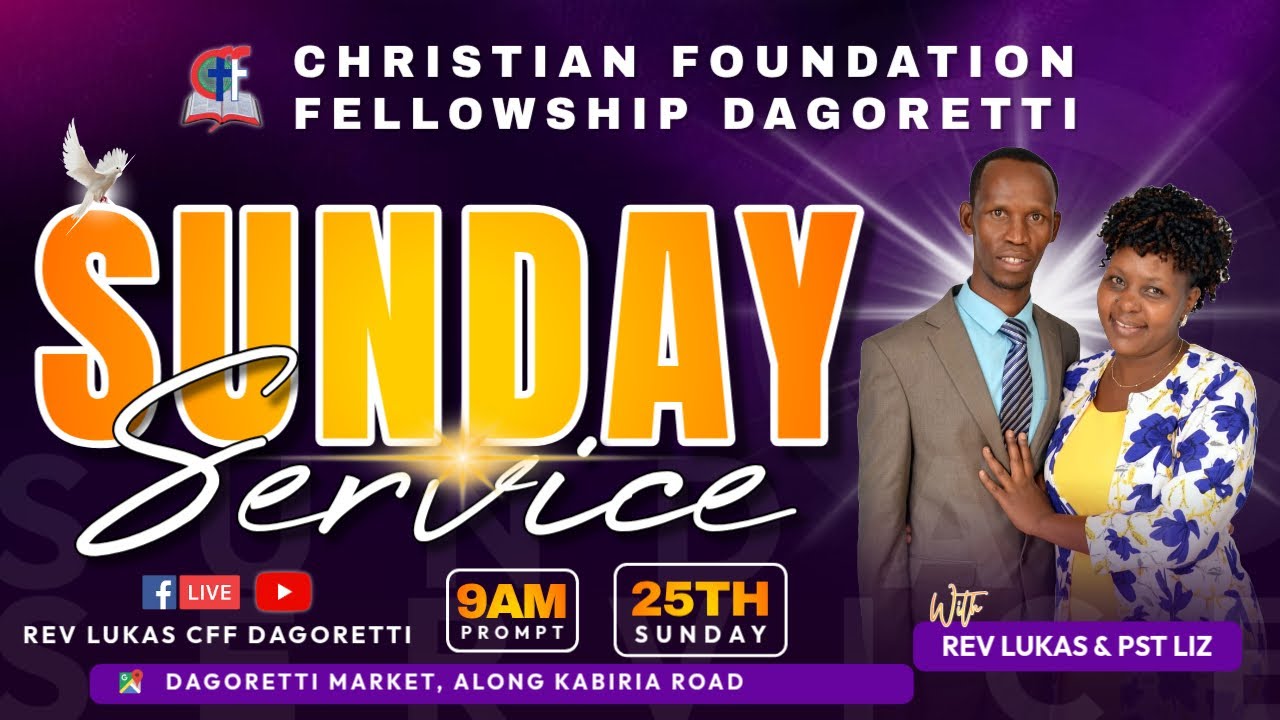 HATUA ZA KUPELEKANA NA MUNGU - REV LUKAS || CFF DAGORETTI || 25TH JAN 2026