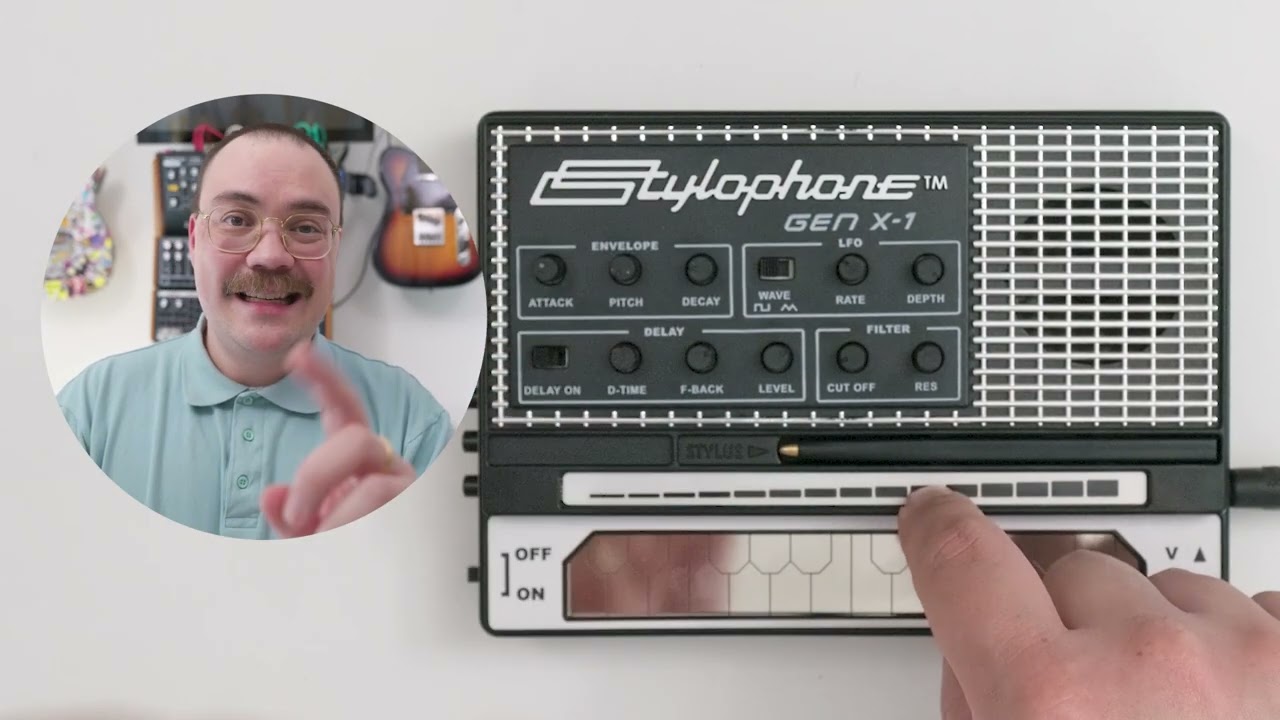 Stylophone Gen X-1 Walkthrough and audio demo for beginners