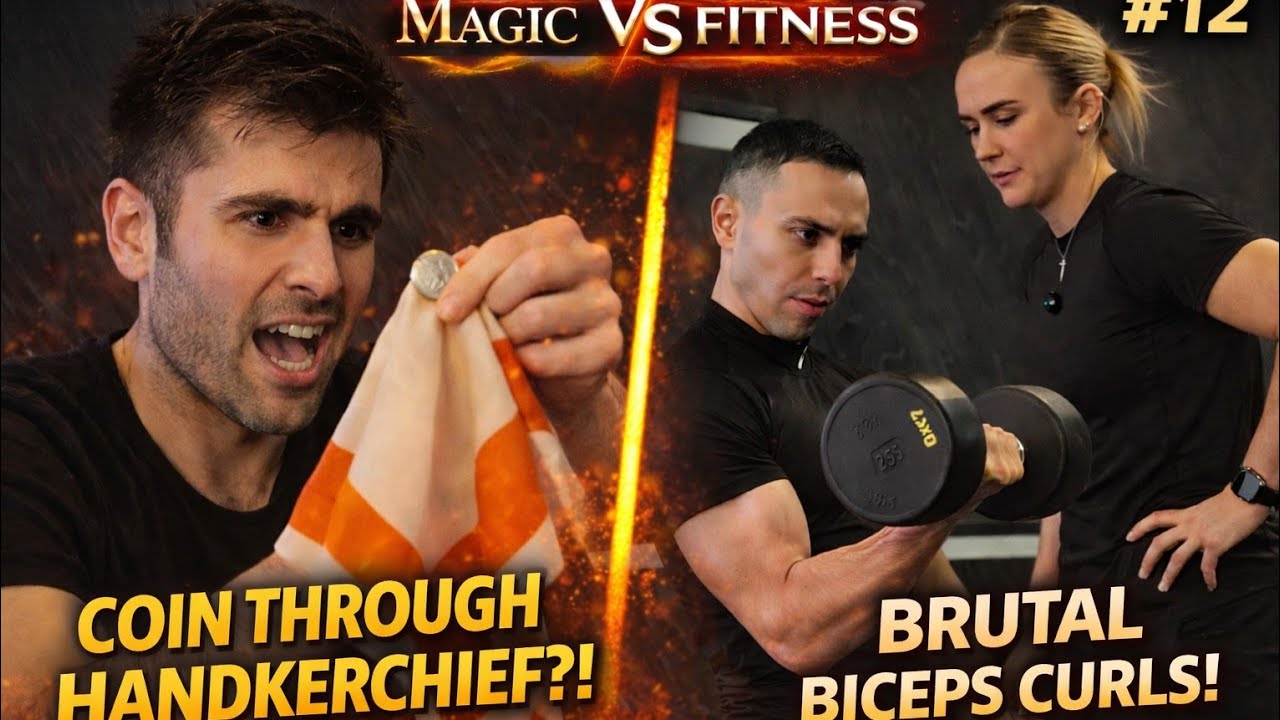 Impossible Coin Penetration… Then Biceps Pay 💀 | Magic VS Fitness 12