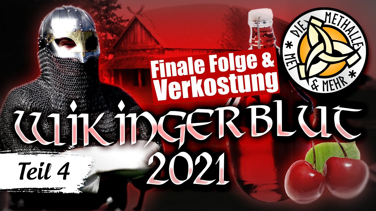 Wikingerblut 2021 selber machen [ Kirsch- Met / Honigwein mit Kirschen ] - Teil 4 - Die Methalle