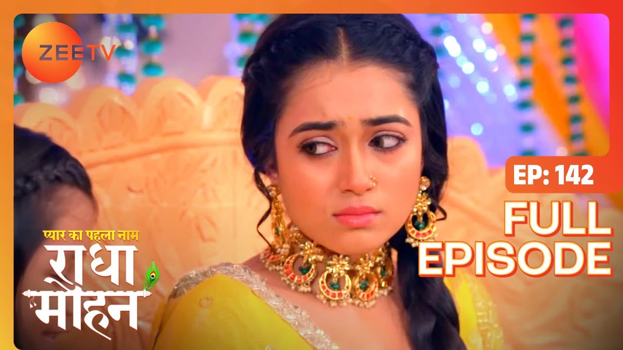What is Damini saying to Mohan? | Pyar Ka Pehla Naam Radha Mohan | Full Ep 142 | Zee TV | 13 Oct ...