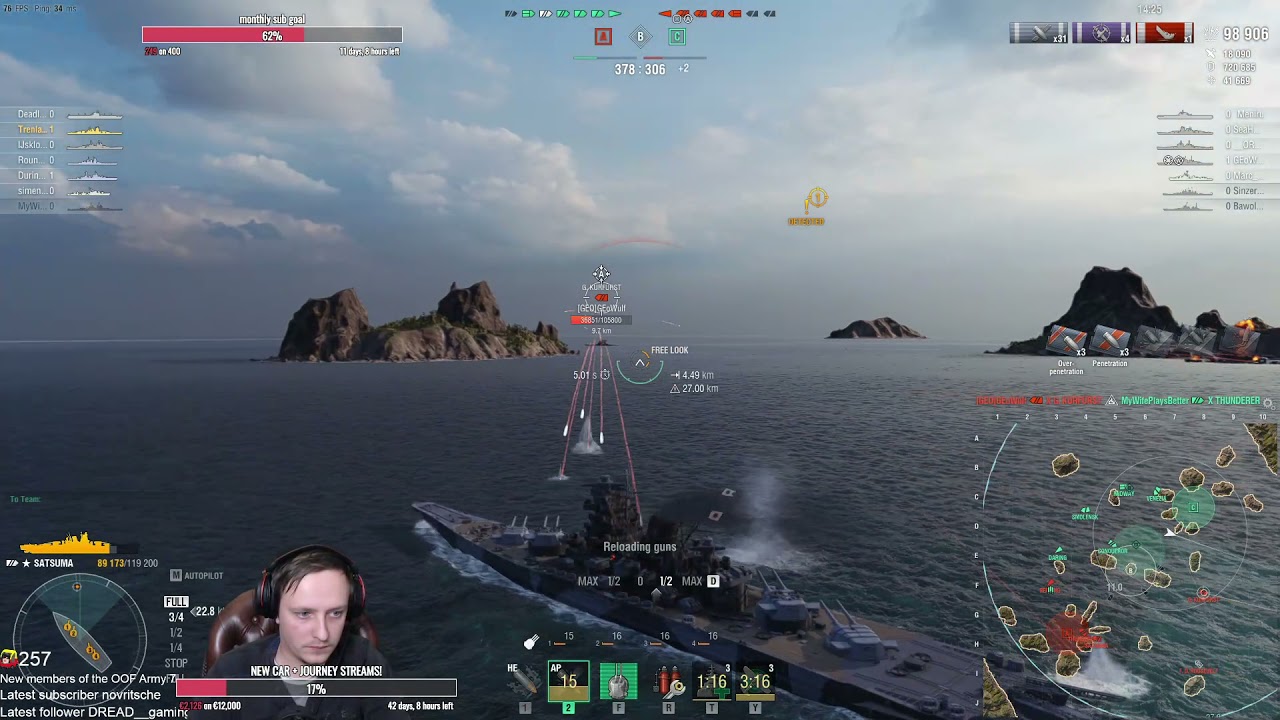 SUPERSHIP Satsuma - THE ACCURACY IS INSANE! - Trenlass