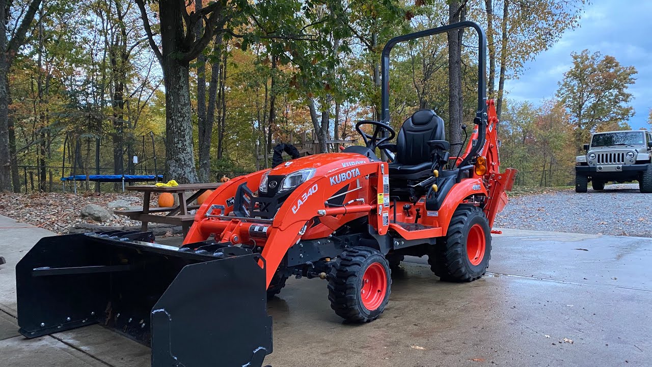 #929 Preparing Your Tractor For Winter Use, Kubota BX 23S