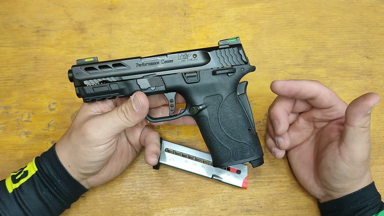 Smith&Wesson MP shield ez 380 acp, PC (ESP-CHILE), una pistola para los abuelitos?
