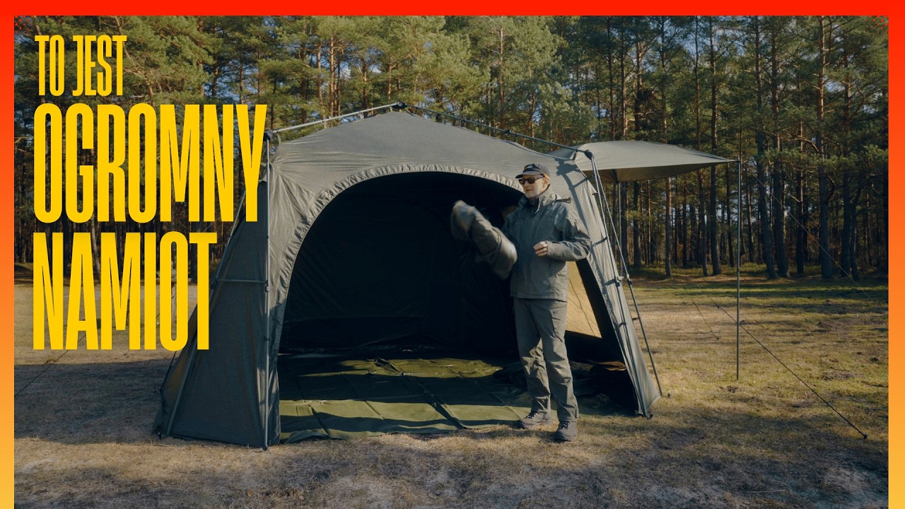 Wielki namiot - Mivardi Shelter Base Camp Xtreme XXL + dodatki