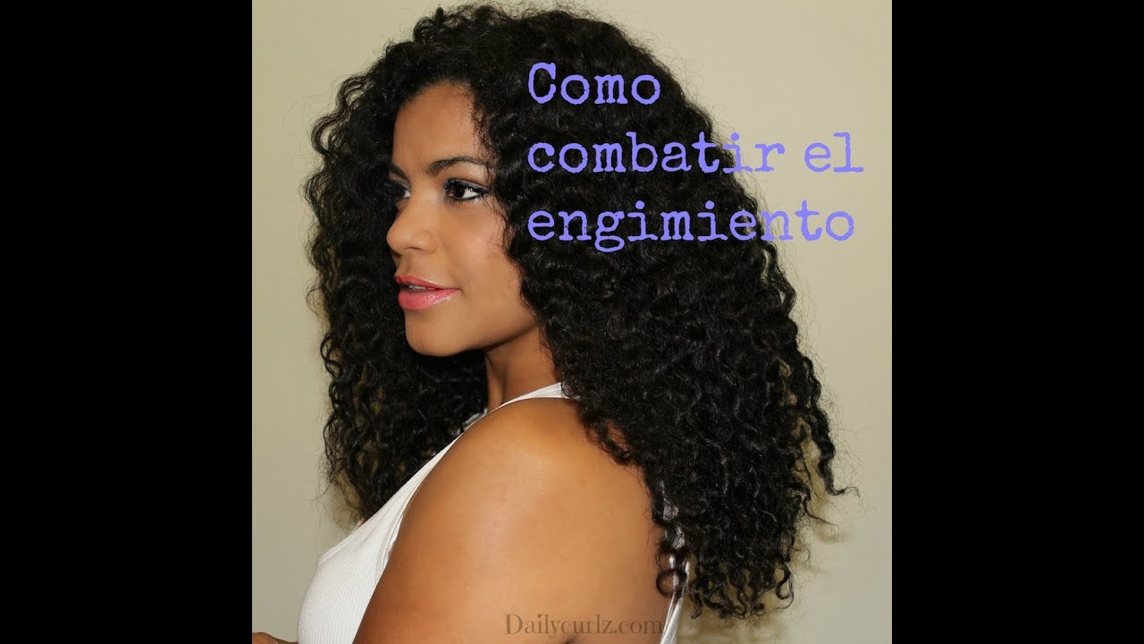 TECNICA PARA COMBATIR EL ENCOJIMIENTO EN EL CABELLO RIZADO