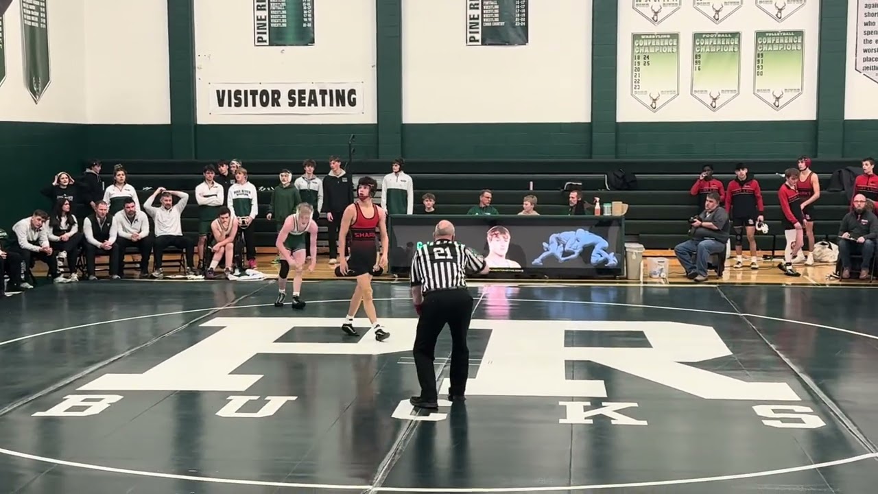 Cole Grollimund Regional Semi-Finals Varsity Dual vs. Pine River 2/18/26