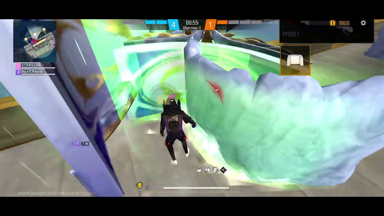 Arslan pirate vs Usman hurt m10big player😯2v2 free fire custom new 2026