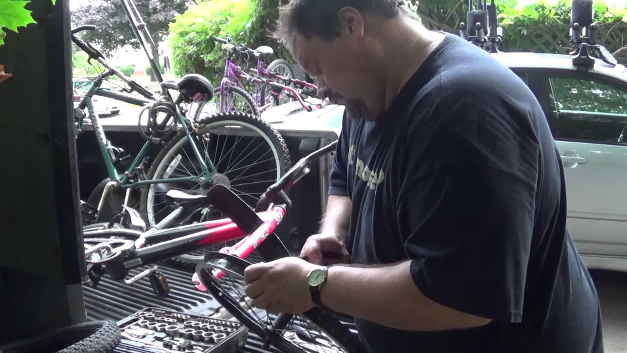 Scrapping a Bicycle for Aluminum, Titanium, Steel and Cash!