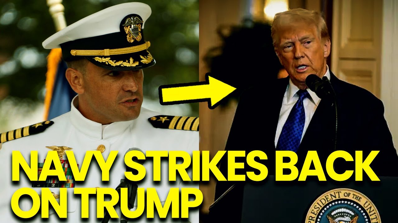 Trump LOSES IT after Navy Commander STRIKES BACK HARD