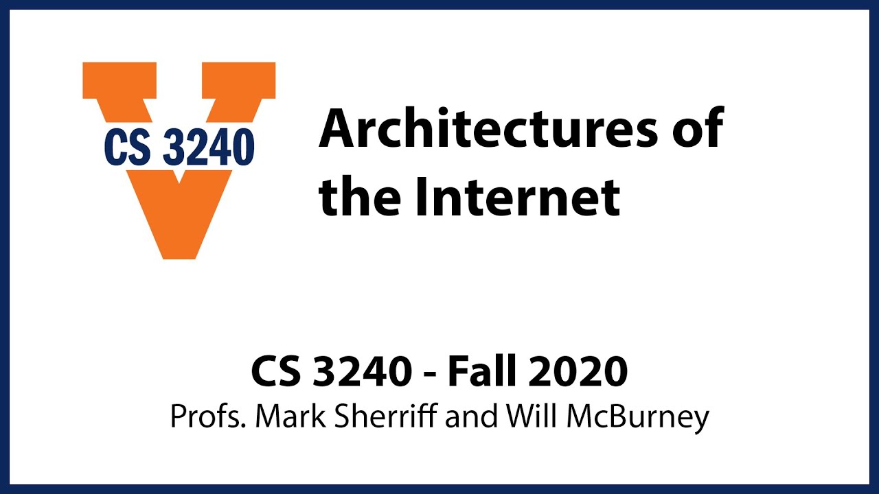 Architectures of the Internet