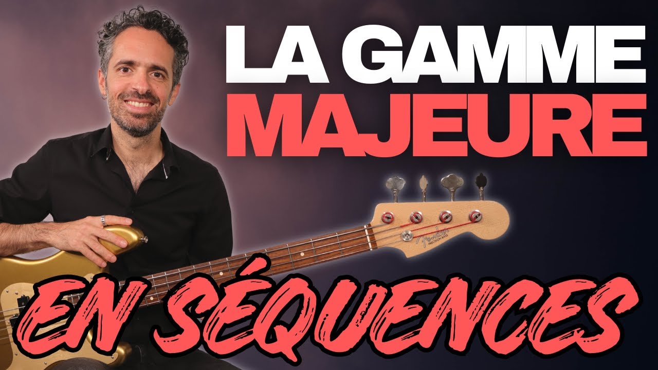 La gamme Majeure en séquences - Bruno Tauzin - Bassiste Magazine #119