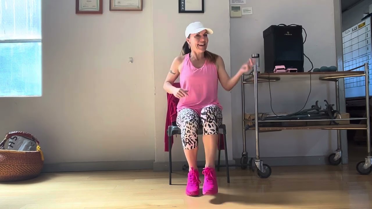Chair Zumba and toning 