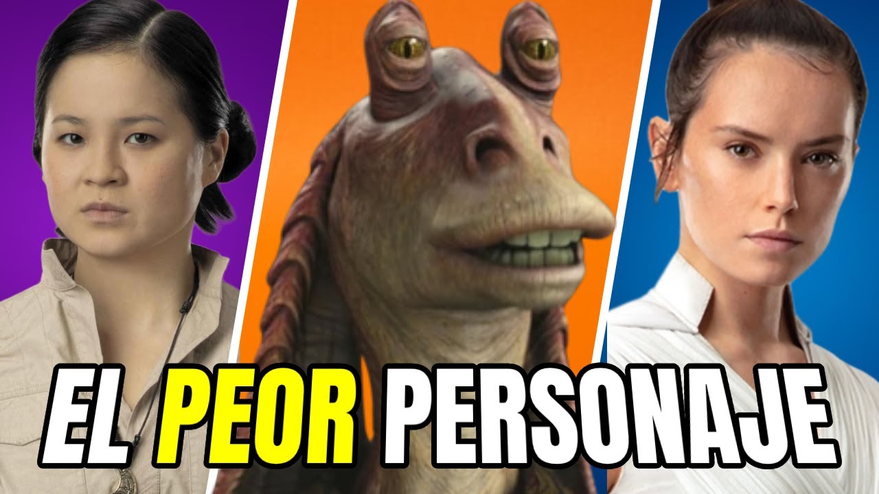 Los PEORES PERSONAJES de STAR WARS