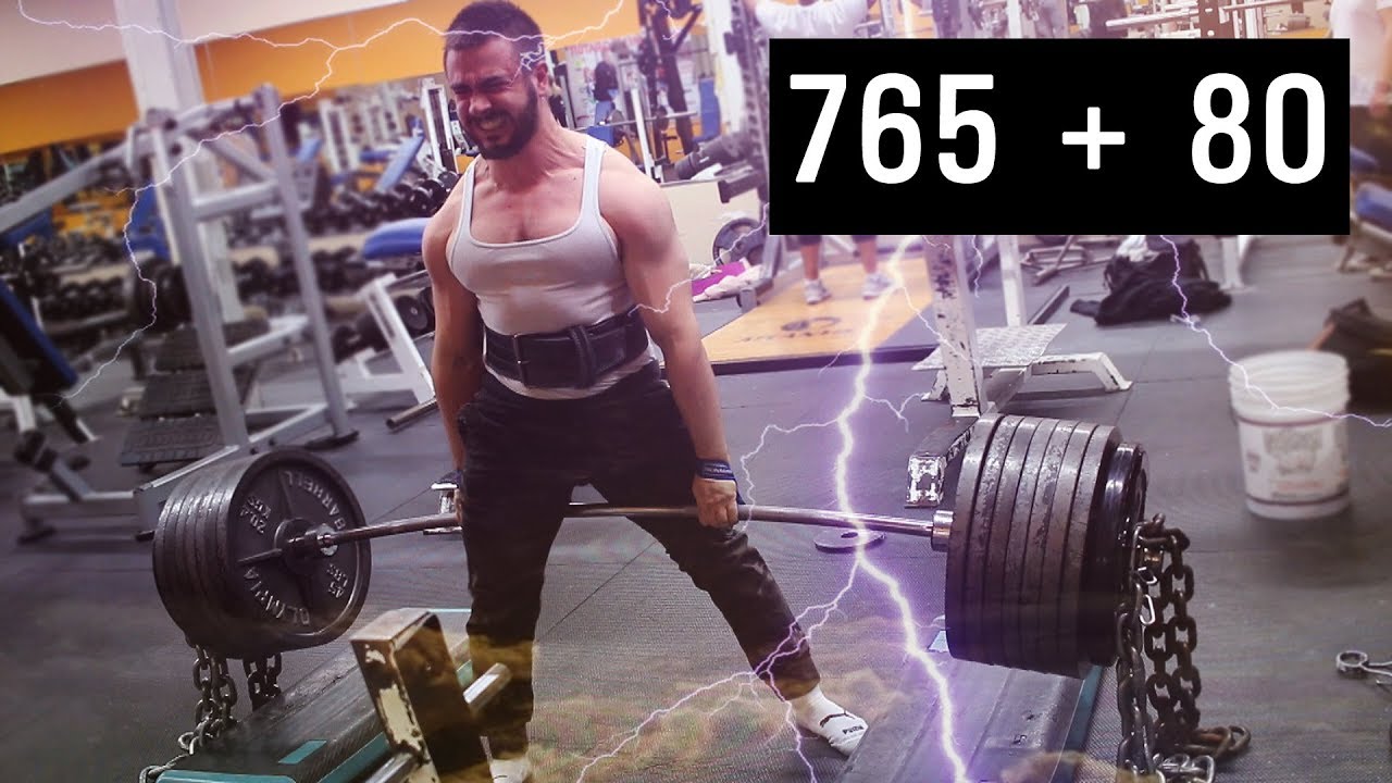 765x3 +80lb Chains Jefferson Block Pull!