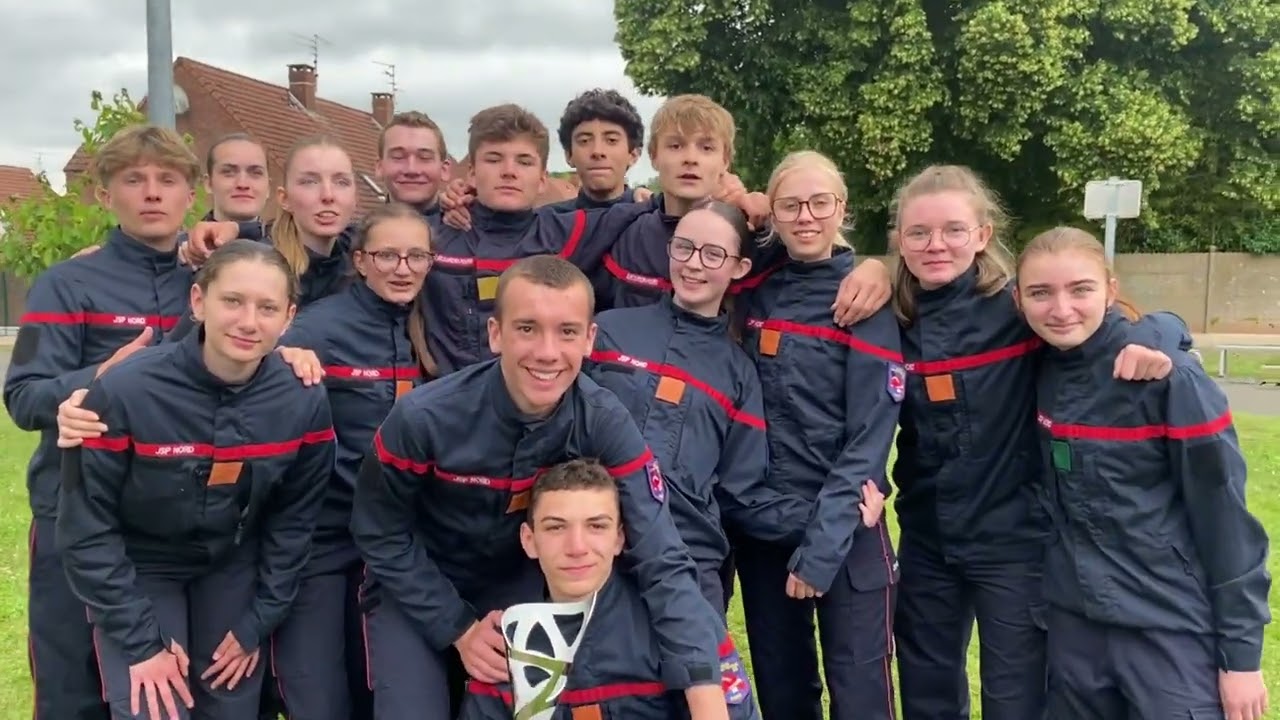 Nos Jeunes Sapeurs-Pompiers du nord ont du talent !