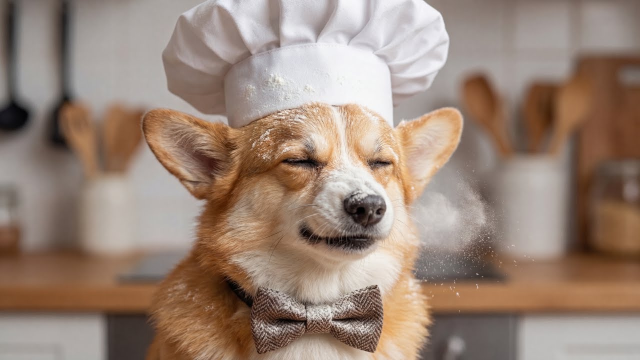 When a Corgi Runs a Pizza Shop! 🍕 Funny Dog Videos & Cute Animals