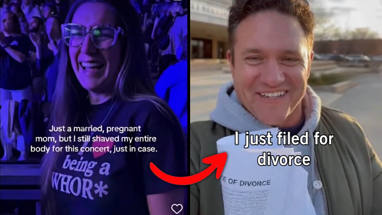 Man Divorces Toxic Wife Seconds After Seeing Her Video