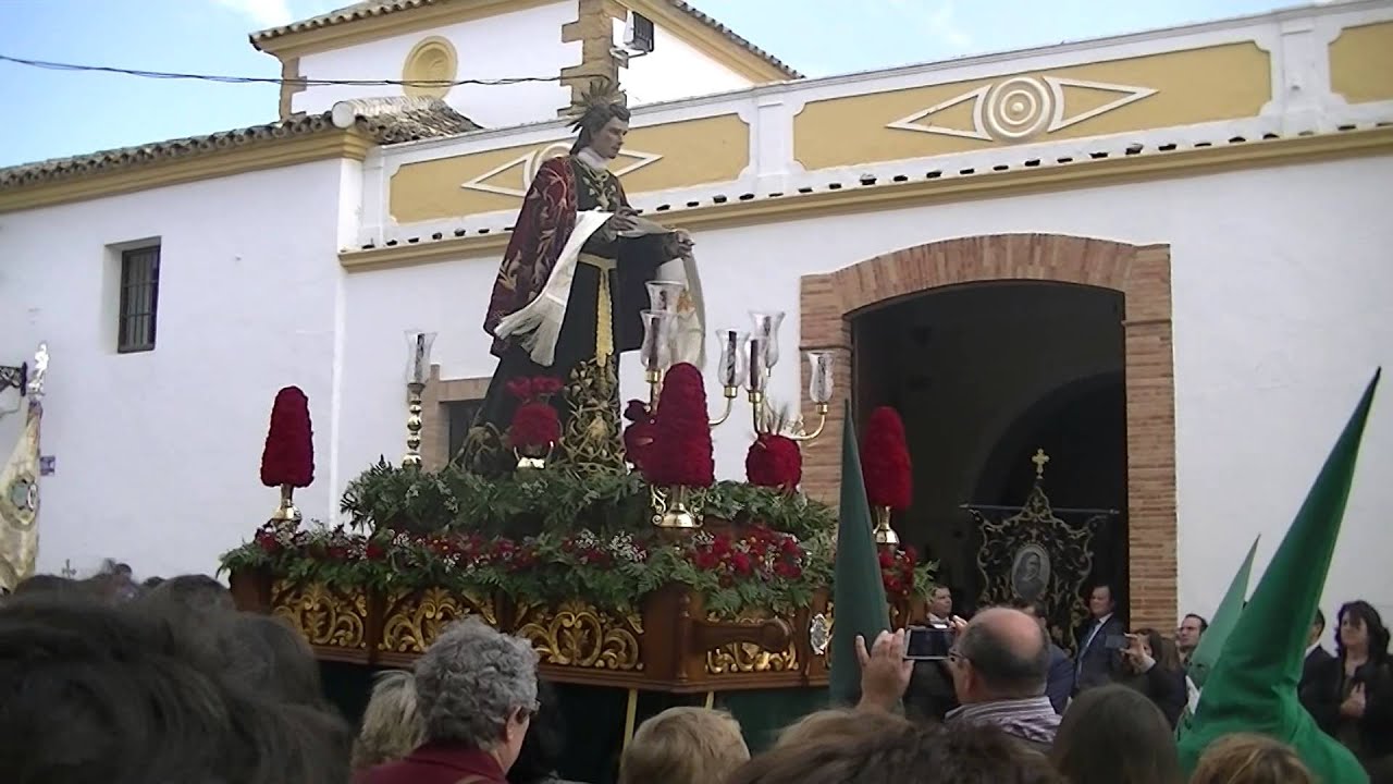 Salida San Juan Evangelista el Sabado Santo Aguadulce (Sevilla) 2014