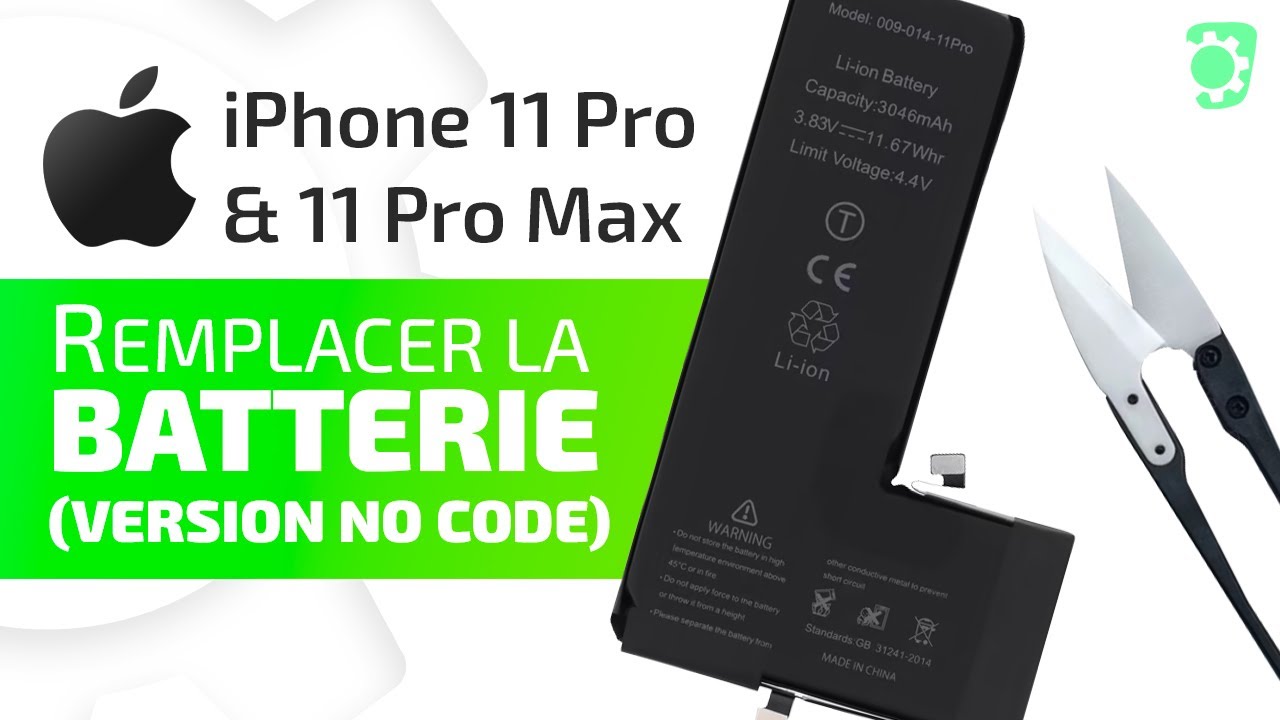Changer la batterie sans message d'erreur sur les iPhone 11 Pro à 11 Pro Max !