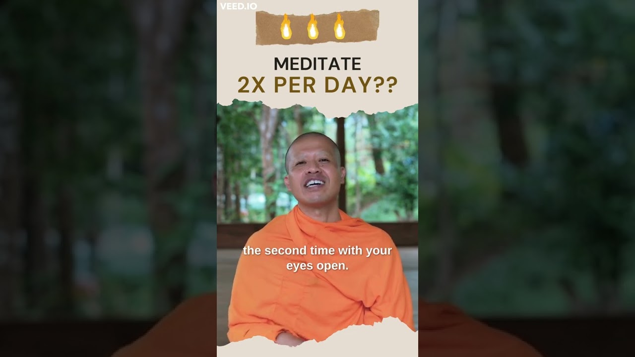 How often should you meditate? 🔥🙏 #shorts