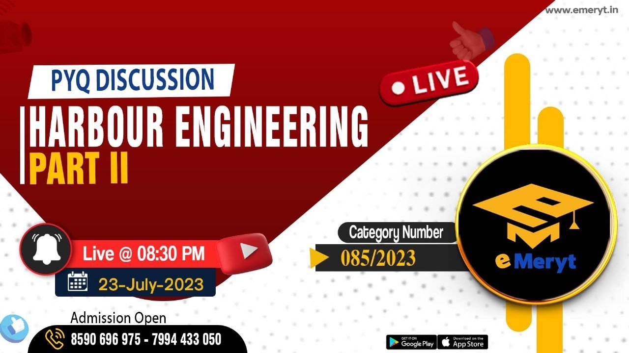 Kerala PSC Harbour Engineering | PYQ Discussion - Part 2 | Assistant Engineer/Head Draftsman (Civil)