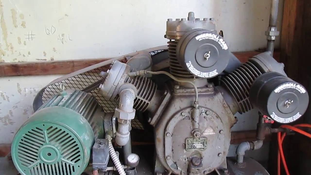 10 HP Ingersoll Rand T30 Air Compressor