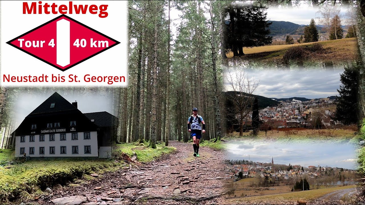 Mittelweg Tour 4 - Neustadt bis St. Georgen