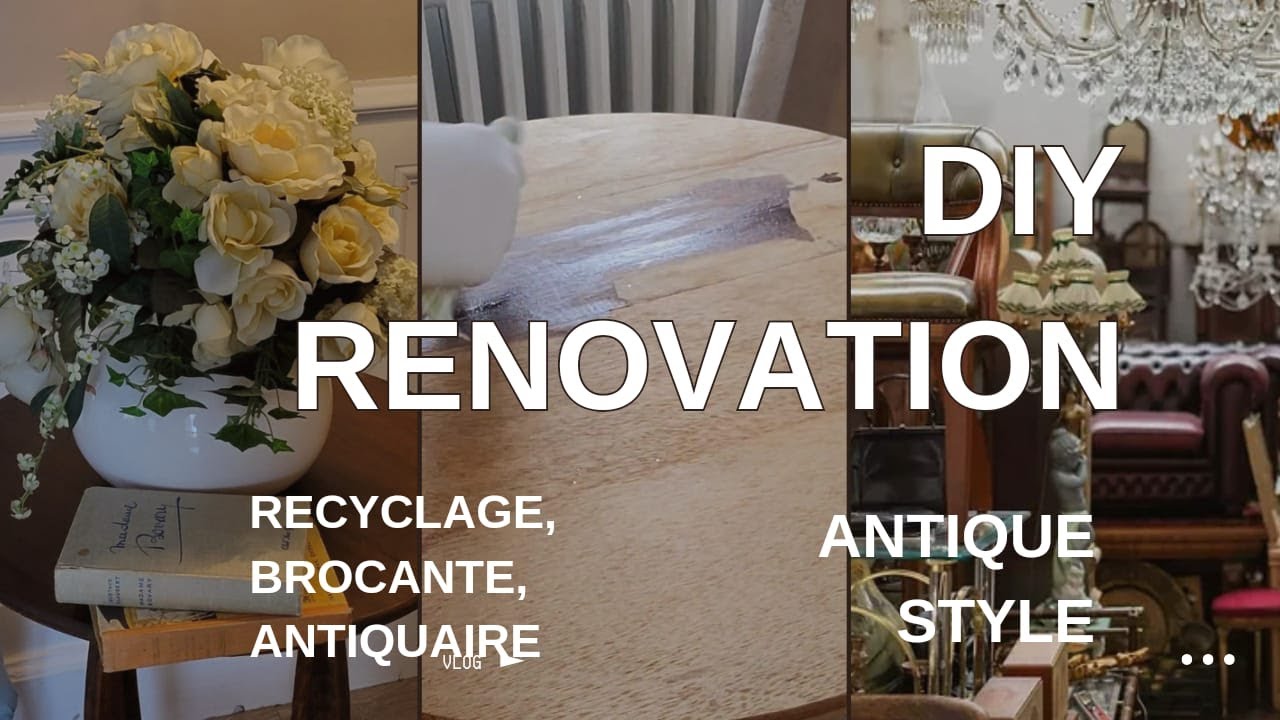 RENOVATION ancien guéridon ART DECO achat brocante, vide grenier
