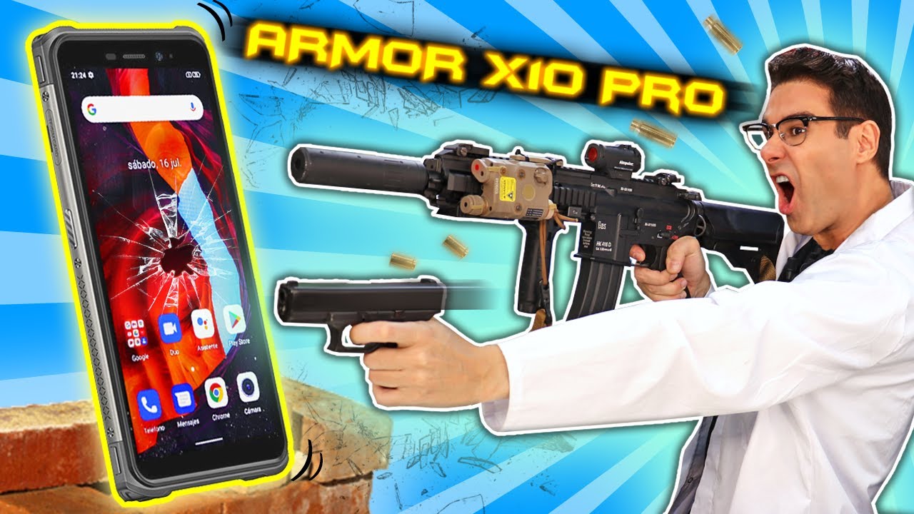 CU&Aacute;NTO RESISTE EL M&Oacute;VIL INDESTRUCTIBLE Ulefone Armor X10 Pro