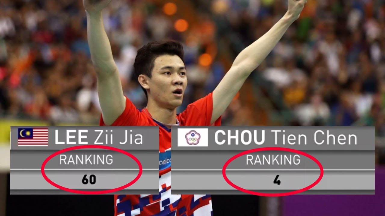World Number 60 LEE ZII JIA beat World Number 4