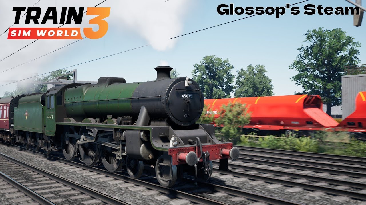 Glossop's Steam! - Glossop Line TSW3