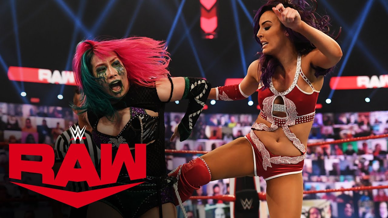 Шарлотта Флэр и Аска против Лэйси Эванс и Пейтона Ройса: Raw, 15 февраля 2021 г.
