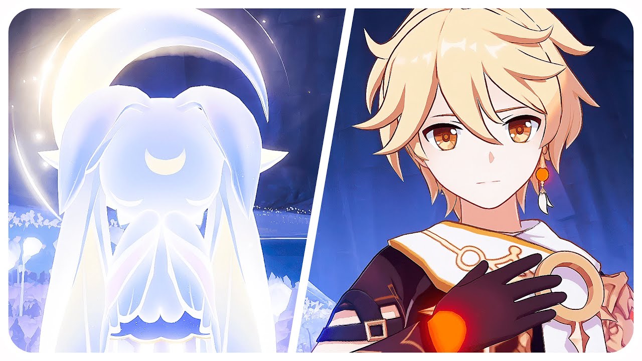 Aether Promises Kuuhenki and Luonnotar to Bring Columbina Back | Silvermoon Hall Special Cutscene